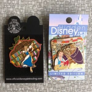 Disney Beauty & The Beast “Belle’s Library” LE Pins